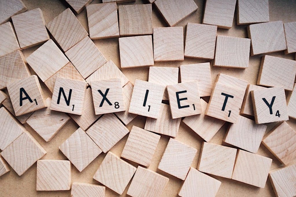 Anxiety letters picture