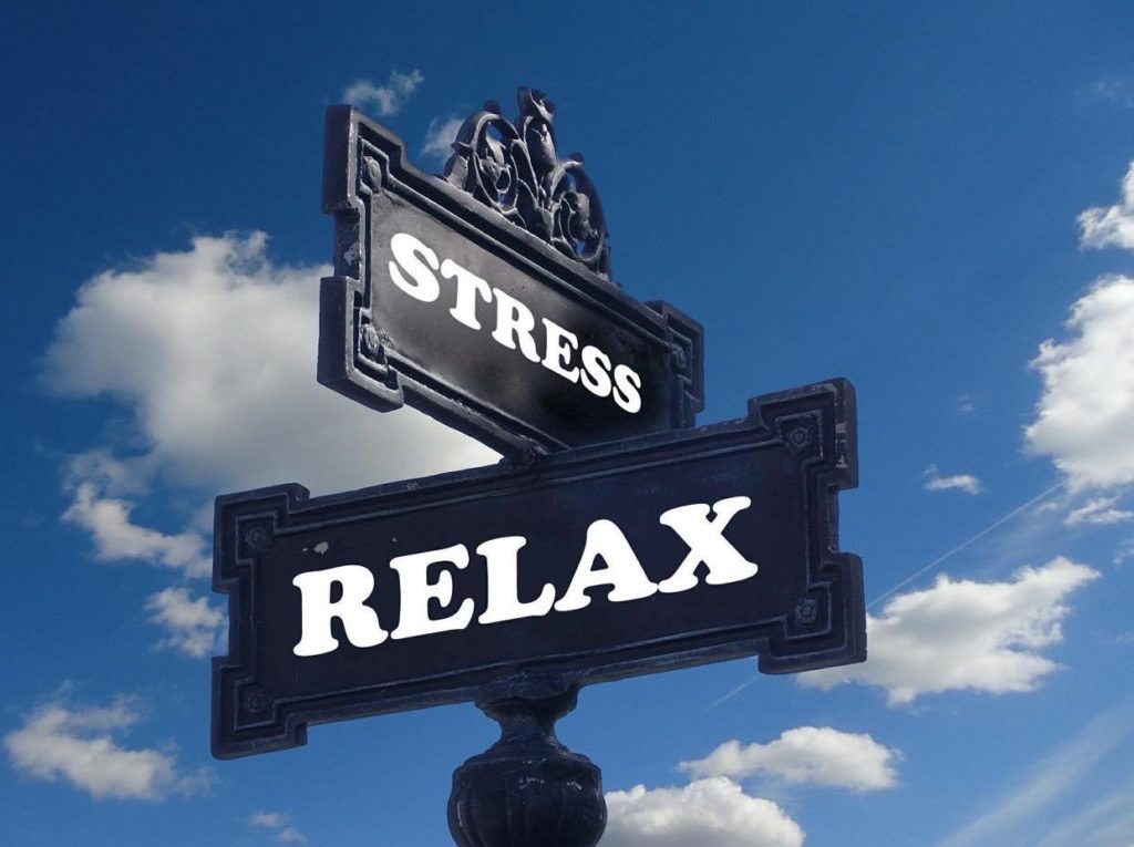 Stress relax sign